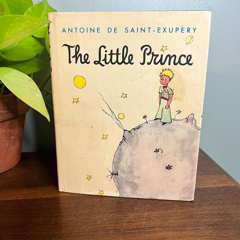 The Little Prince Antoine de Saint Exupery HC DJ Illustrated 1982